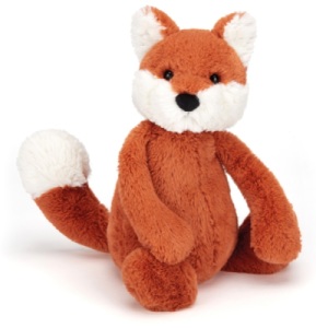 Peluche Renard Bashful Cub - 18 cm